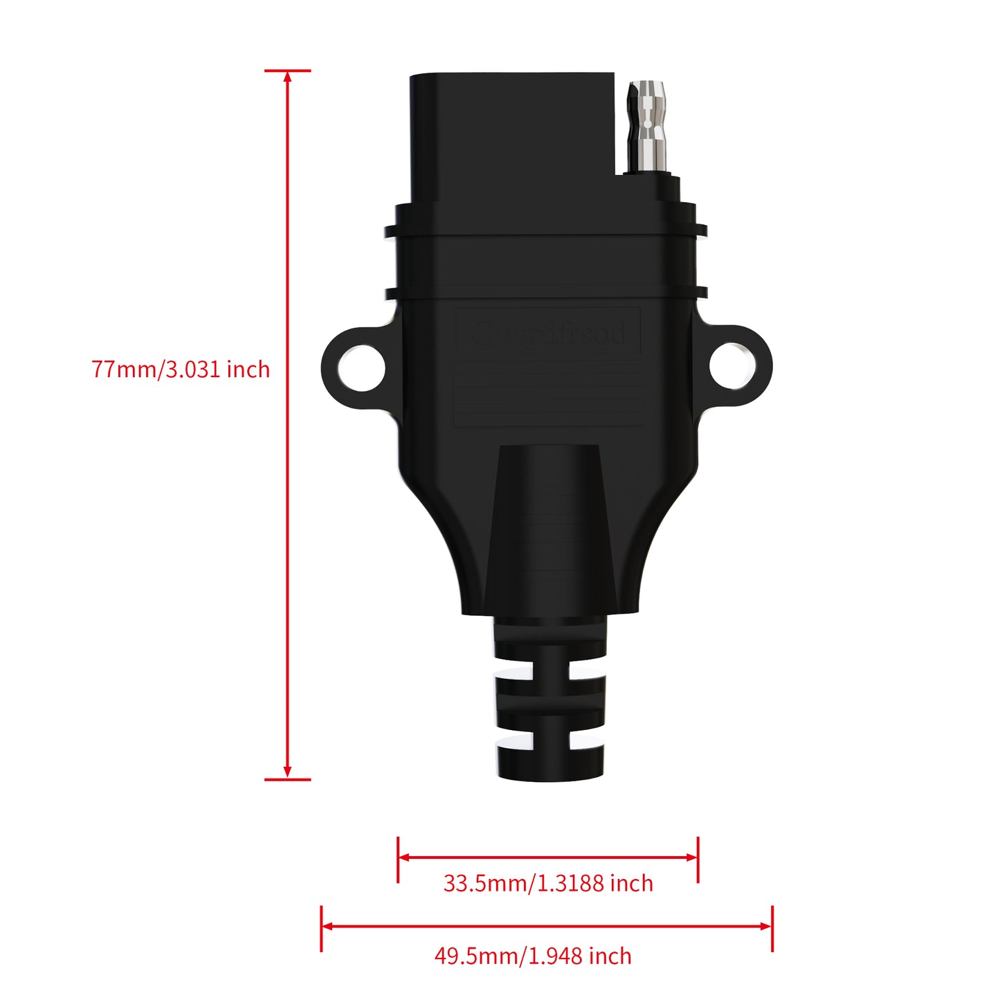 Gubrdfrsod trailer electrical connectors,4-way trailer plug long wire, 4-pin trailer connector wire, 4-core trailer harness extension wire