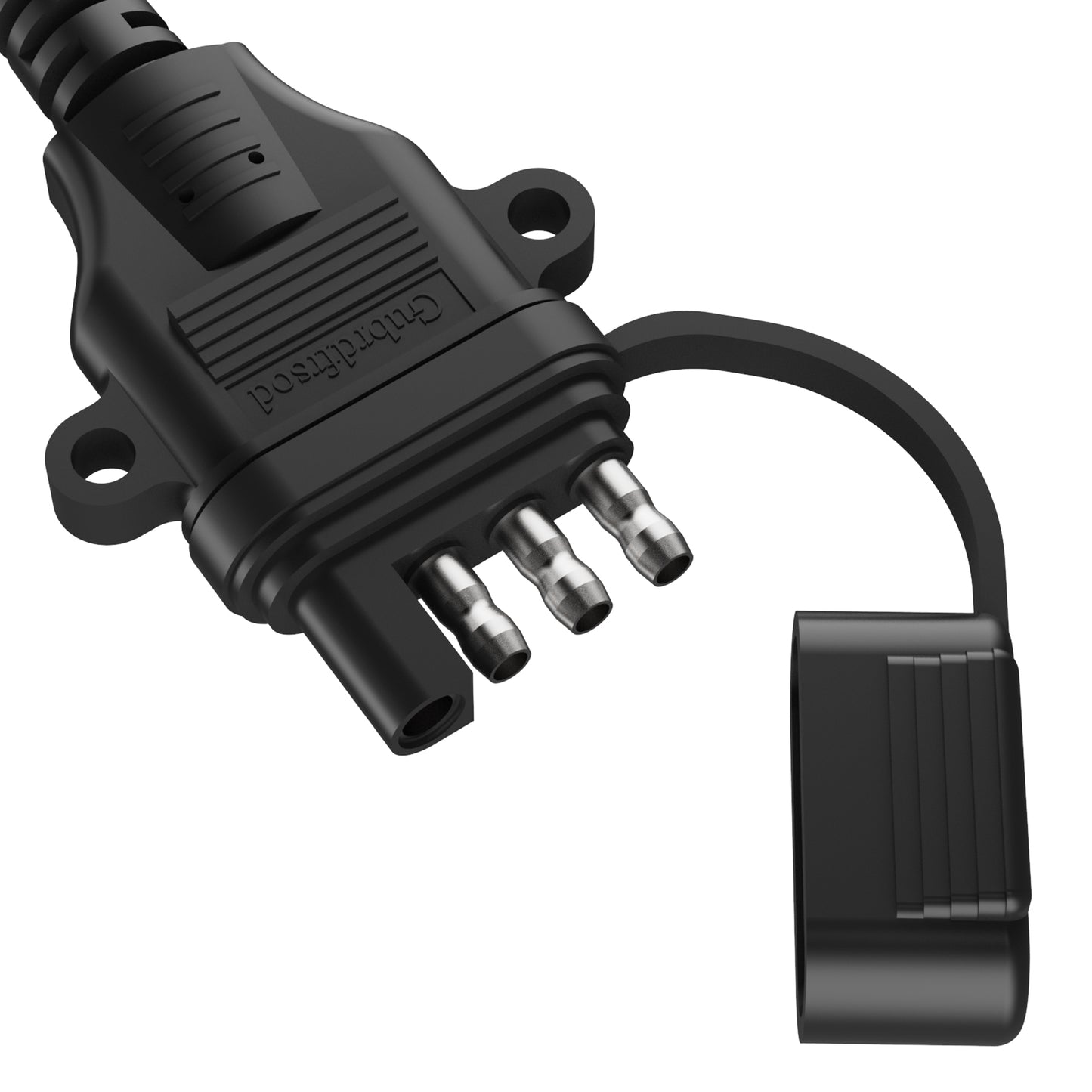 Gubrdfrsod trailer electrical connectors,4-way trailer plug long wire, 4-pin trailer connector wire, 4-core trailer harness extension wire